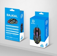 Mouse Gaming USB Berkabel Terlaris RGB Ergonomis Optik untuk Komputer