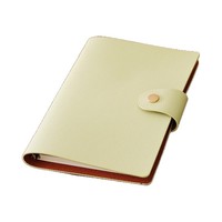 Geschenk A5-Größe Leder Individuelles Notizbuch Reisetagebuch Planer Geld-Ringbuchmappe Aktenordner für Mädchen