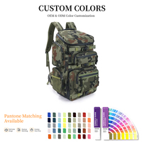Sac à dos d'assaut tactique camouflage durable personnalisé Pack d'assaut 3 jours avec sac à dos étanche Molle Sac à dos sacs à dos tactiques