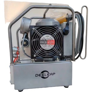Bomba Hidráulica de Doble Acción de Dos Etapas 220V para Llave Dinamométrica, Unidad de Potencia Hidráulica de Alta Presión 700 Bar - Product Image 3