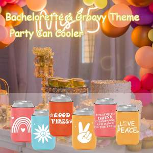 Custom Brand Logo 12OZ 330ML Beer Drink Can <b>Cooler</b> Koozies Sublimation Can <b>Cooler</b> for Advertisement - Product Image 5