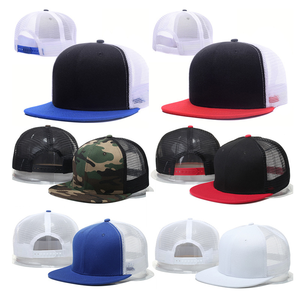 Fai il mio <span class=keywords><strong>cappello</strong></span> Design logo cappelli Hip Hop personalizzati <span class=keywords><strong>cappello</strong></span> all'ingrosso berretto da camionista Snapback con cappellini piatti vuoti - Product Image 1