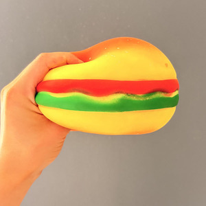 Mainan Squishy TPE Bentuk Hamburger Simulasi, Pereda Stres, Slow-rebound, Bestseller Lintas Negara, Dikemas dalam Kotak - Product Image 3