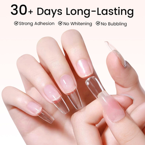 Ur Đường Nhanh Khô Lâu Dài Báo Chí Trên Móng Tay Keo Giả Lời Khuyên Độ Bám Dính Tùy Chỉnh Mạnh Mẽ Bán Rắn Móng Tay Keo Không Có UV Trong Ống Với <span class=keywords><strong>Logo</strong></span> - Product Image 4