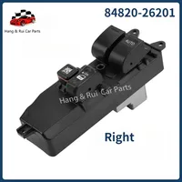 Interrupteur de commande de lève-vitre électrique 84820-26211 84820-26201 pour Toyota Hiace 2006-2013 KDH20 TRH20 Côté avant gauche/droit 14 broches