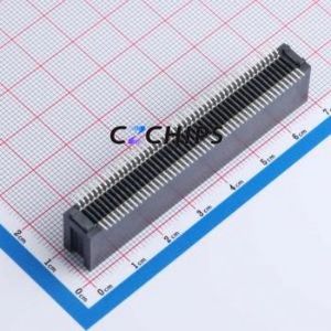 HEV96LP03BK Gold Finger Connector SMD,P=1.27mm Connector ( Connector Type: EDGE SLOT )( Pitch: 1.27mm )( Total PIN Count: 96P ) - Product Image 2