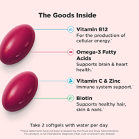 Complément multivitaminé quotidien pour femmes, marque privée OEM, multi + oméga-3, sans gluten, sans sucre, sans arômes synthétiques, en gélules molles