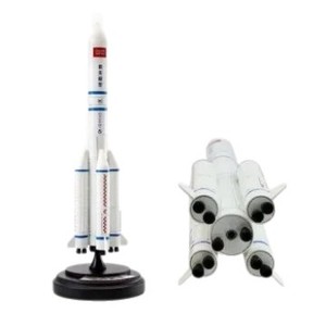Aerospace Rocket Model <b>Large</b> Metal Outdoor Educational Display Decor - Product Image 1