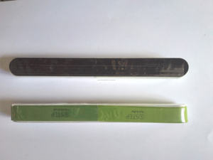 Layar dicetak atau penuh warna dicetak dengan informasi perusahaan Anda atau LOGO khusus 6 inci EVA papan asah Salon kikir kuku - Product Image 3