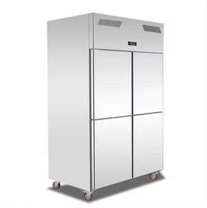 Commerciale 2 grandi porte in acciaio inox Freezer verticale frigorifero profondo per Home Restaurant e cucina per alberghi e <span class=keywords><strong>ristoranti</strong></span> - Product Image 3