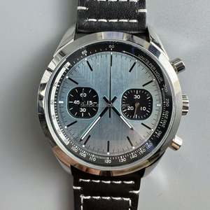 Nuevo Reloj de Cuarzo para Hombre con Diamantes VS, Reloj Deportivo de Moda para Buceo, Correa de Cuero, Resistente al Agua ATM, Luminoso, Vintage, para Parejas - Product Image 6