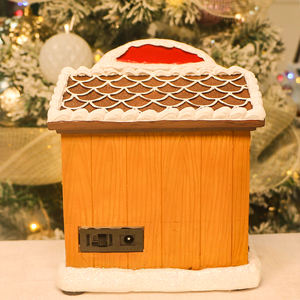 Aldea Navideña Animada con Luces LED, Caseta de Hamburguesas en Movimiento, Escultura de Resina, Decoración Iluminada para <span class=keywords><strong>el</strong></span> Hogar, Escritorio, Mesa, Adorno Festivo - Product Image 5