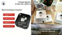 Mini traceur GPS en temps réel pour oiseaux, étanche, bague pour pigeon, réseau 4G GSM, localisateur de trajectoire Android/iOS, en plastique durable, LBS