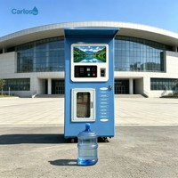 Distributeur d'eau RO à monnayeur (pièces/billets/cartes de crédit/codes QR) – Faible investissement, profit élevé – Station d'eau pour salle de sport