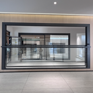 Fenêtre intelligente en aluminium à double vitrage personnalisée avec <span class=keywords><strong>fonction</strong></span> <span class=keywords><strong>de</strong></span> glissement <span class=keywords><strong>automatique</strong></span> vers le haut et vers le bas Fenêtre électrique à levage domestique - Product Image 2