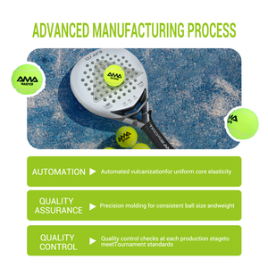 高质量ITF认可的Padel加压定制标志/彩色Padel球 - Product Image 4