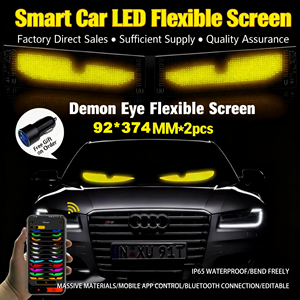 92*374 mét Devil Eyes Strip LED | IP65 đánh giá | linh hoạt mềm phim | xe/Xe Tải/SUV/xe lửa/xe buýt/thuyền cửa sổ hiển thị tàu điện ngầm bán lẻ - Product Image 2