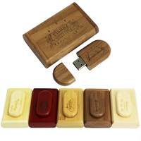 Memoria USB de madera para fotografía de bodas con chip Flash de clase A, retención de datos de 10 años, capacidades USB 2,0/3,0 8GB-256GB