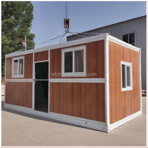 Casa Plegable Prefabricada en China, de Estructura de Acero, Diseño Moderno, Portátil, Modular, de 20 pies y 40 pies - Product Image 3