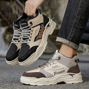 Stivali da Lavoro Alti con Lacci all'Ingrosso, Sneakers Casual alla Moda per Uomo, Scarpe Sportive Autunno/Inverno - Product Image 4