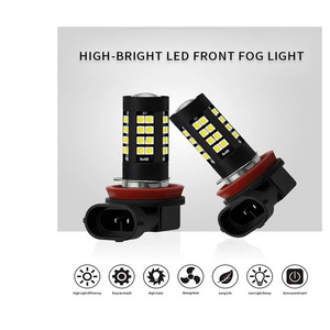 หลอดไฟตัดหมอก Qideguan รุ่น H11 44Smd 6000Lm 12-24V สำหรับไฟตัดหมอกหน้ารถยนต์ - Product Image 5