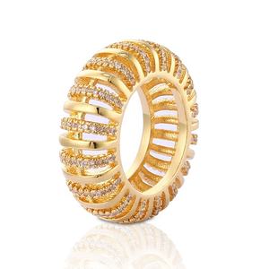 Nuevos Diseños de Anillos de Moda para Mujer, Chapados en Oro, Fotos de Anillos de Dedo - Product Image 1