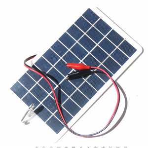 Masuyoshi Mitsu 4W 5V Polycrystalline <b>Solar</b> <b>Panel</b> With Clips For 3.7V-5V Batteries Charging - Product Image 4