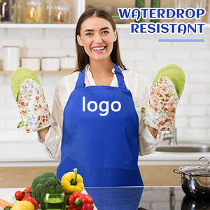 Capa de Peluquería Impermeable al por Mayor, Capa de Peluquería <span class=keywords><strong>para</strong></span> Salón de Uñas, Limpieza de Peluquería, Bordado Personalizado, Impresión de Logotipo, Bata de Barbero, Delantal de Barbero - Product Image 6