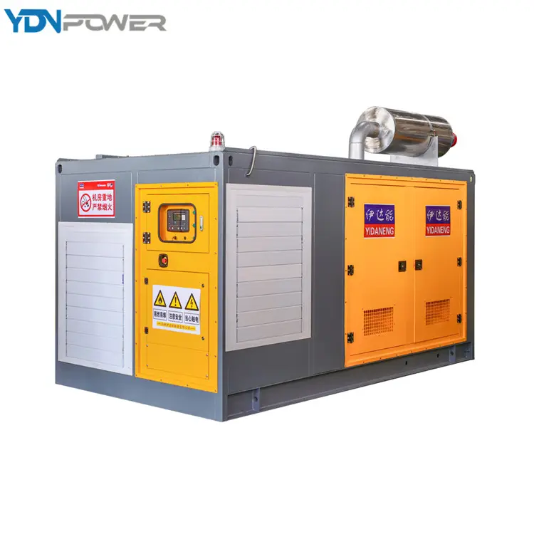 Nhà máy sản xuất mở khung CSA tiết kiệm năng lượng bệnh viện sử dụng 150kw wellhead gas generator set với Cummins động cơ