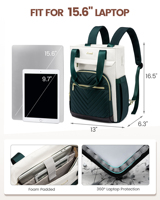 Sac à dos de voyage tendance LOVEVOOK 2025 pour femmes et filles, sac à main pour l'école, le travail, avec port USB pour le collège et le travail