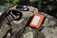 قرص صلب خارجي LaCie Rugged USB C بسعة 5 تيرابايت، 2.5 بوصة، 5400 دورة في الدقيقة، USB 3.2 الجيل الأول، محمول للحاسوب المحمول، جديد STFR5000800، هيكل معدني وبلاستيكي