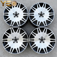 Nuevas Llantas de Aleación de Aluminio Forjado en Negro Brillante Personalizadas YEO de 17-24 Pulgadas 5x112/5x130 Compatibles con Mercedes-Maybach S 680/GLS 600/EQS SUV