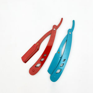 <span class=keywords><strong>Rasoir</strong></span> manuel en acier inoxydable spécial BarberShop, <span class=keywords><strong>rasoir</strong></span> à barbe et à <span class=keywords><strong>tête</strong></span> <span class=keywords><strong>chauve</strong></span> pour hommes, style ancien - Product Image 4