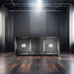 Altavoz <span class=keywords><strong>subwoofer</strong></span> doble activo de 18 pulgadas, altavoz LF 1600W NEO, sistema de sonido, módulo amplificador de neodimio - Product Image 1