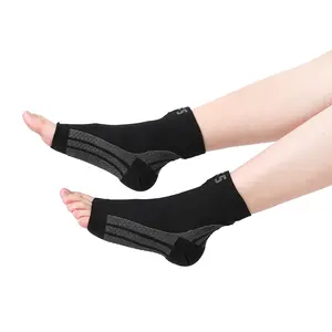 Fasceíte plantar médica meias de compressão ankle brace para o pé de manga