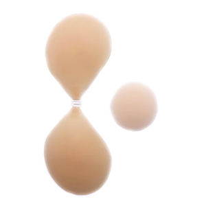 Soutien-gorge invisible en silicone adhésif push-up sans bretelles pour femmes à petite poitrine, avec cache-tétons intégré - Product Image 2