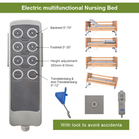 Lit médical électrique IEC 60601 ISO 13485 Classe II pour les soins à domicile des personnes âgées, les soins infirmiers, les hôpitaux, les patients, avec une capacité de 220 kg