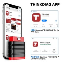 2026 Thinkcar Thinksafe Lecteur de codes OBD2 Bluetooth Scanner de diagnostic automobile toutes fonctions 5 fonctions de réinitialisation Outils de diagnostic auto OBD2 PK Thinkdiag