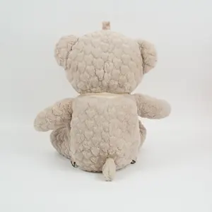 Urso de pelúcia macia personalizado, boneca de pelúcia, brinquedo gigante de pelúcia, com aquecedor de mão