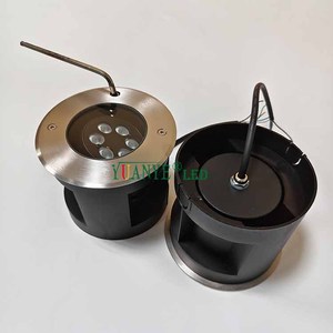 3*3W 3*4W 15W 24W fabrika özel su geçirmez ışın açısı ayarlanabilir yuvarlak iyi led inground up ışık - Product Image 4