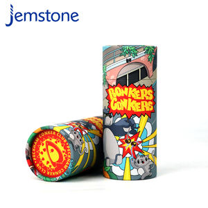 Caja de Embalaje de Cartón Kraft Reciclable con Impresión Personalizada para Cápsulas de Suplementos, Tubo de Papel para Proteína en Polvo - Product Image 3