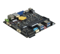 Placa Base para Computadora ELSKY NANO 2026 con Puerto Serial, Compatible con Procesadores Core I3 I5 I7 de 12.ª Generación, Pantalla Triple LVDS, Linux