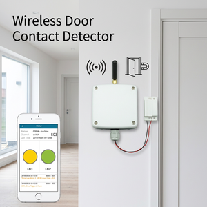 Lora Prix d'usine Système de sécurité domestique intelligent Détecteur de contact de porte automatique sans fil Portes de sécurité intelligentes Système d'alarme de porte - Product Image 1