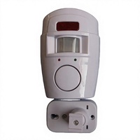 Sistem Alarm Wi-Fi Portabel Anti Maling dengan Sensor Gerak PIR Manusia, Detektor Gerak Rumah Wolf Guard, Kontrol Jarak Jauh, Plastik