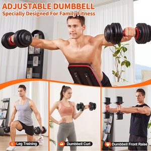 ชุดดัมเบลเหล็กปรับน้ำหนักได้ Fit Sir 10-in-1 25LB/55LB <span class=keywords><strong>ระบบ</strong></span>ล็อคปลอดภัย ถาดเก็บแบบปิด ปรับน้ำหนักได้รวดเร็วภายใน 1 วินาที - Product Image 4