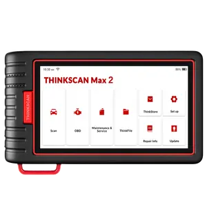 THINKCAR Thinktool ThinkScan Max 2全系统寿命免费自动对焦DPF IMMO 28复位电子控制单元编码车载诊断2扫描仪支持适用于通用汽车的CANFD