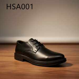 รองเท้าผู้ชายแบบผูกเชือก ZYF สำหรับสัมภาษณ์งาน ดีไซน์<span class=keywords><strong>เ</strong></span>รียบหรู ดูดี มีสไตล์ <span class=keywords><strong>เ</strong></span>หมาะสำหรับใส่ทำงาน <span class=keywords><strong>เ</strong></span>ดินทาง ป้องกันกลิ่น รองเท้าสีดำสำหรับออฟฟิศ รุ่น HSA001 - Product Image 1