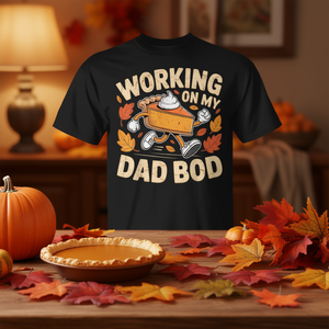 T-shirt Working On My Dad Bod pour homme, t-shirt drôle pour Halloween - Product Image 3