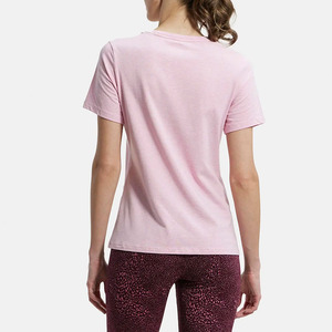 100% Cotton Soft Casual New Arrivals High Quality T-Shirt Hot Sale Best Price Slim Fit Summer Casual <b>Round</b> Neck Women T Shirts - Product Image 5