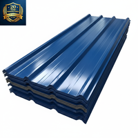 Tôle de Toiture Ondulée en Acier Galvanisé Prélaqué (PPGI) Moderne et Durable, Couleurs RAL, pour le Marché Africain - Vente Chaude